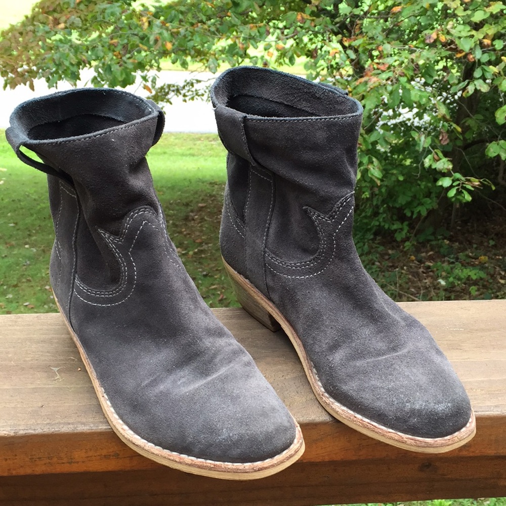 Sam Edelman Gray Booties